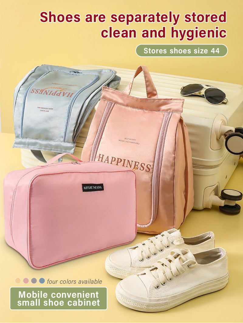 [Accommodates shoes up to size 44] Large-capacity shoe storage bag