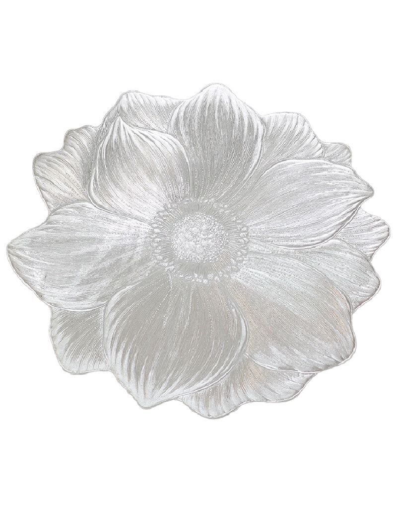 Heat-resistant, waterproof, oil-resistant lotus-patterned placemat